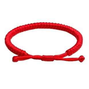 金刚结手绳本命年红绳手工编织绳手链藏式情侣款红色手绳男女