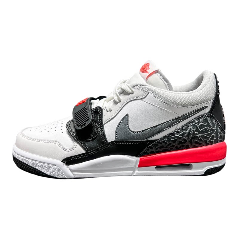 Nike耐克大童2026新款AJ312魔术贴复古缓震运动篮球鞋 CD9054-113