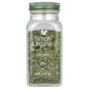 Simply Organic有机欧芹碎大蒜洋葱咖喱粉孜然椰子油宝宝辅食调料