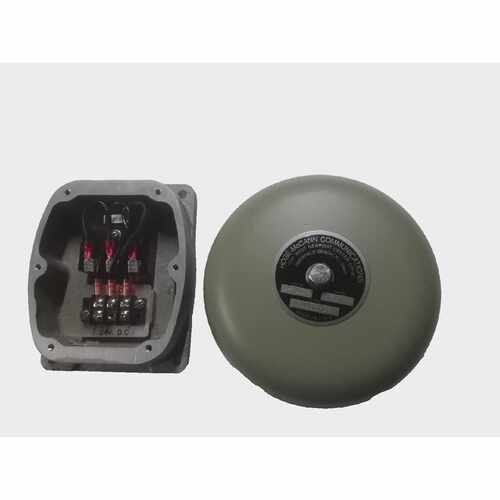 软管MACCANN96UD6S024BELL10英寸电话报警铃未涂漆黄铜24VDC