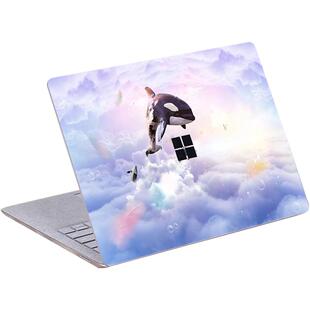 适用于new微软surface pro12/10/9/8贴纸5/4/3平板电脑laptop2/13英寸笔记本x后膜go透明背面贴纸book背贴膜