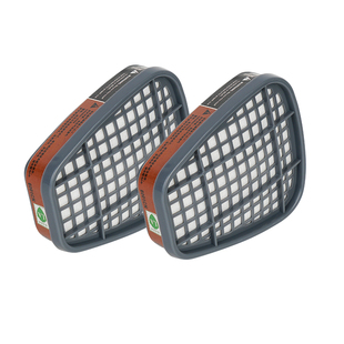 6200防毒面具滤毒盒活性炭4006有机蒸汽喷漆专用3号4号滤棉滤棉盖