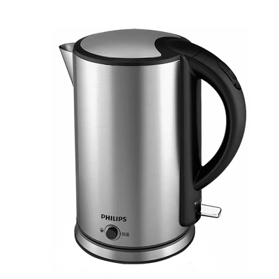 飞利浦电热水壶不锈钢1.7L带保温