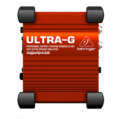 百灵达有源DI盒录音现场电吉他转