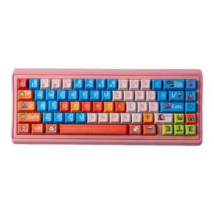 苍海月马里奥王子原厂高度机械键盘pbt热升华适用wooting美加狮