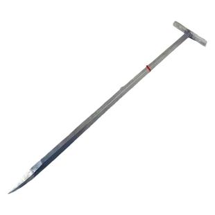 六棱冰镩子半轴锻打冰钏实心冰钎子凿冰钻穿攒冰器破冰锥砸冰敲石