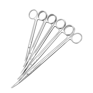 上海金钟综合组织剪16-25cm弯圆窄头剪外科手术剪弯头剪刀J25075