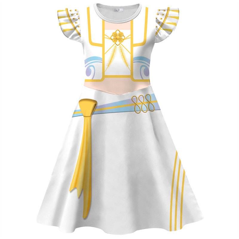 万圣节cos服kpop demon hunters猎魔女团衣服女童连衣裙表演服装