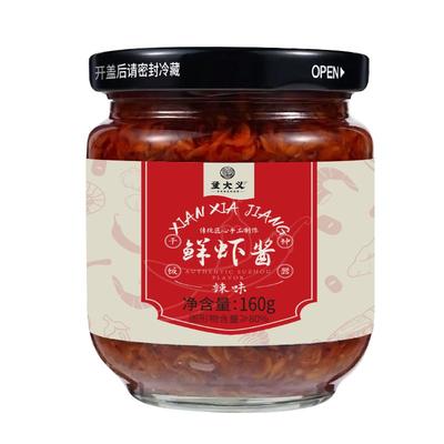 童大义虾酱鲜虾拌饭酱下饭酱