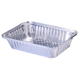 超大容量锡纸盒铝箔盒烤鱼生蚝专用打包一次性火锅长方形长方形