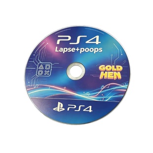 PS4/slim/pro折腾光盘lapse+poops内置goldhen18.10支持9.0-13.00