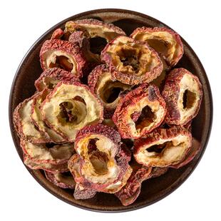 山楂中药饮片中药材正品无核干山楂片山楂圈山楂茯苓陈皮鸡内金