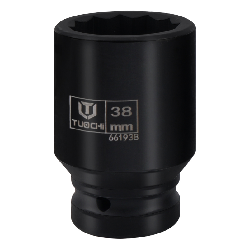 12角梅花套筒十二角电气动扳手板头重型加长加厚轮胎中风炮大套筒