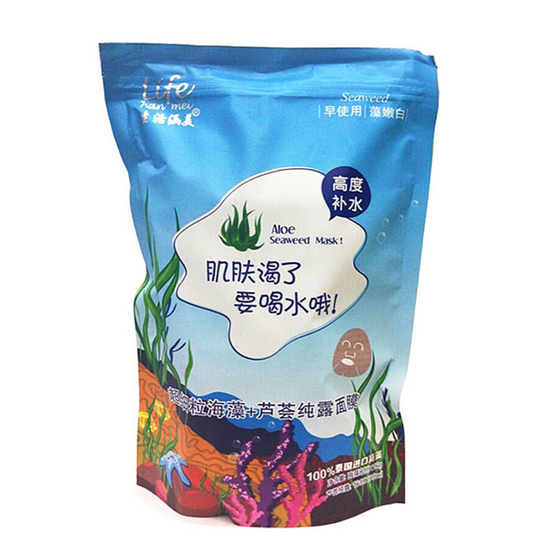 逸诗缘牛奶海藻面膜祛黄亮肤褪黑