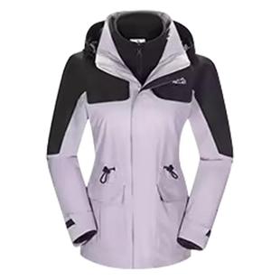 【山色】伯希和0105户外套绒冲锋衣女三合一男防风防水登山服外套