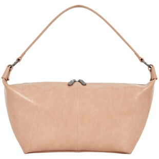 DirtySix /原创  软烤饺子包  晕染牛皮  大容量斜挎包