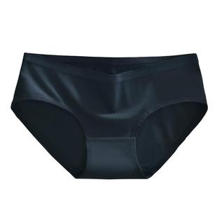 4条 简约纯白色纯棉内裤女棉裆舒适透气少女低腰性感包臀三角裤