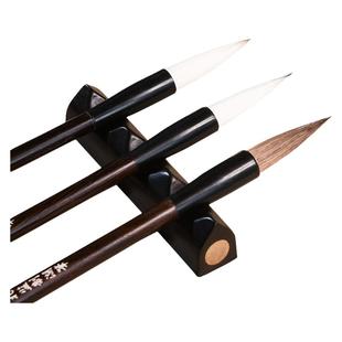 隶书专用毛笔专业级书法笔临摹曹全碑字帖书法文房四宝毛笔套装