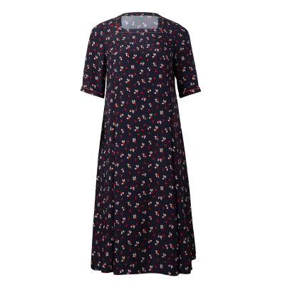 美丽客栈真丝桑蚕丝连衣裙