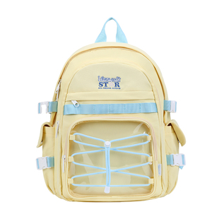 VANWALK幸运星 少女通勤校园大容量双肩包新款旅行出游痛包书包女