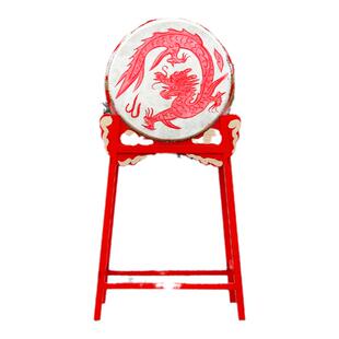 立式大鼓牛皮鼓演出舞蹈龙鼓锣鼓战鼓跳舞鼓上舞中国红堂鼓寺庙鼓