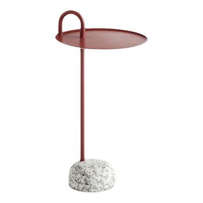 丹麦HAY边几边桌北欧风花岗石钢