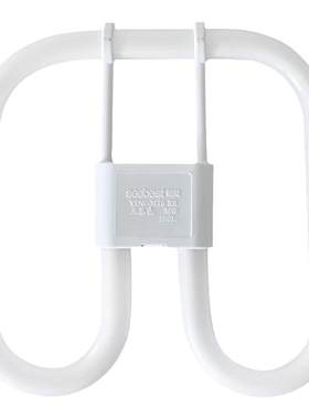 视贝U型灯管四针2D灯管蝴蝶光管三基色方形节能38WYDW吸顶21W厨房