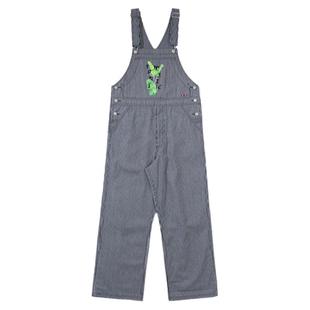 RomanticCrown春季新款百搭RMTCRW热带雨林背带裤长裤男女同款