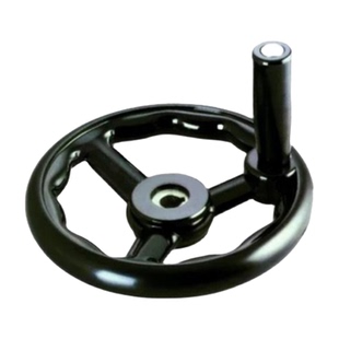 圆轮缘手轮三幅胶木机床手轮手柄铣床平面磨床手轮转动手摇轮柄