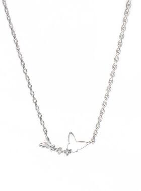 项链925纯银新款潮ins冷淡风