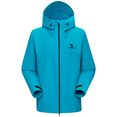 【羽绒版】骆驼雨神鸭绒羽绒服内胆冲锋衣男女同款三合一登山外套