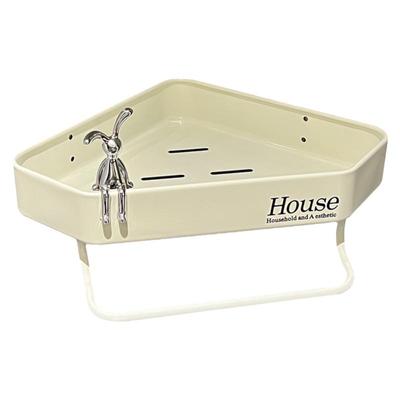 柒简奶油风三角置物架卫生间