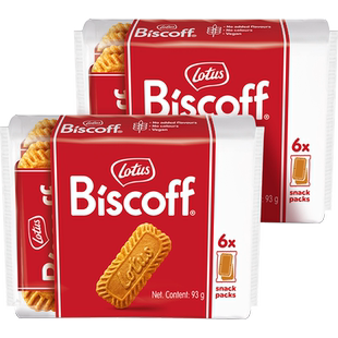 LotusBiscoff比时咔和情比利时焦糖饼干办公室下午茶进口零食咖啡
