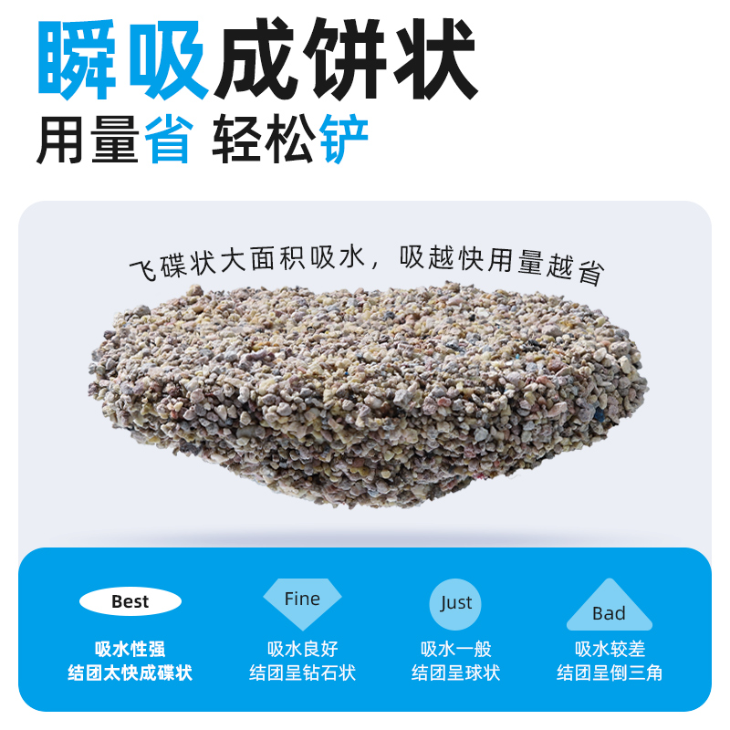 钠基破碎矿石猫砂超强除臭无尘抑菌活性炭猫砂无粉尘膨润土矿物砂