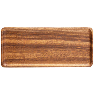 早餐盘相思木整块实木长方形茶盘面包盘木质点心茶托水杯托盘