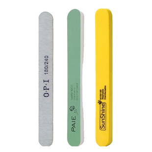 磨修指甲打磨条挫条海绵搓条美甲专用锉修甲修手砂条锉刀工具套装