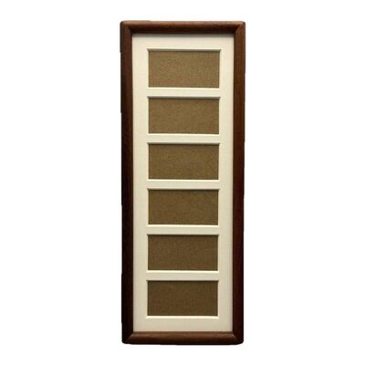 六连框人民币装饰画相框立式摆台