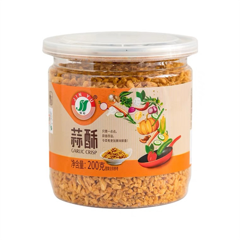 锦裕蒜头酥200g瓶装潮汕炸蒜头酥油炸蒜头酥 蒜蓉酥 香蒜酥 蒜酥