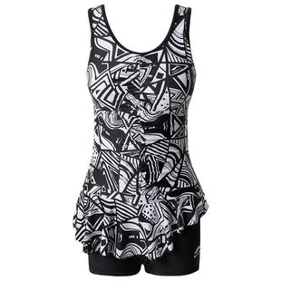 李宁游泳衣女士成人高级感2026新款泡温泉连体遮肚肉显瘦大码泳装