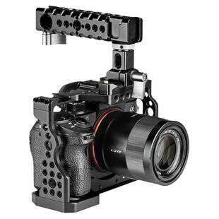 徕图Leofoto 索尼A7R3/A7M3/A9相机专用兔笼微单Vlog视频相机配件
