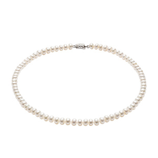 天然淡水珍珠项链妈妈款三八节妇女礼物送妈妈生日首饰送母亲长辈