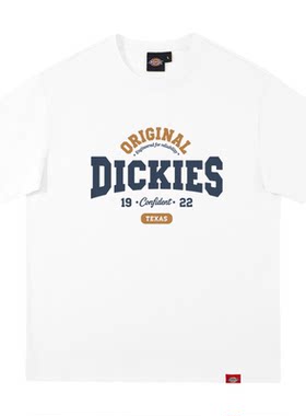 Dickies官方爆款纯棉短袖T恤大码