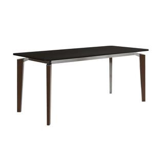 德利丰岩板餐桌椅黑色意式高级感轻奢长方形饭桌家用现代简约餐桌