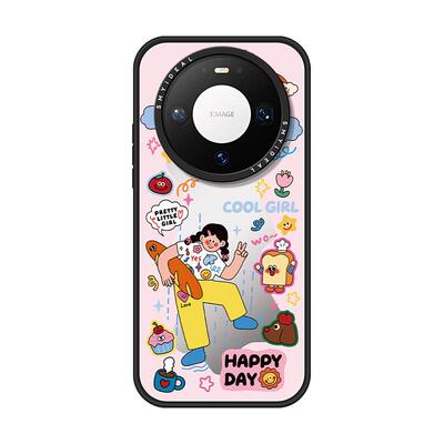 磁吸手机壳适用华为mate80壳mate60新款mate60promate华为70pro的mate60pro滑滑板女孩70Pro高级感60pro+小众