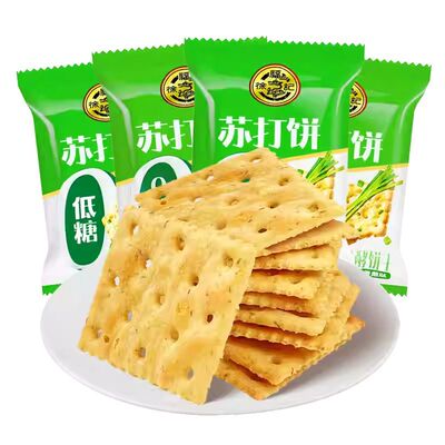 徐福记低糖苏打饼干500g