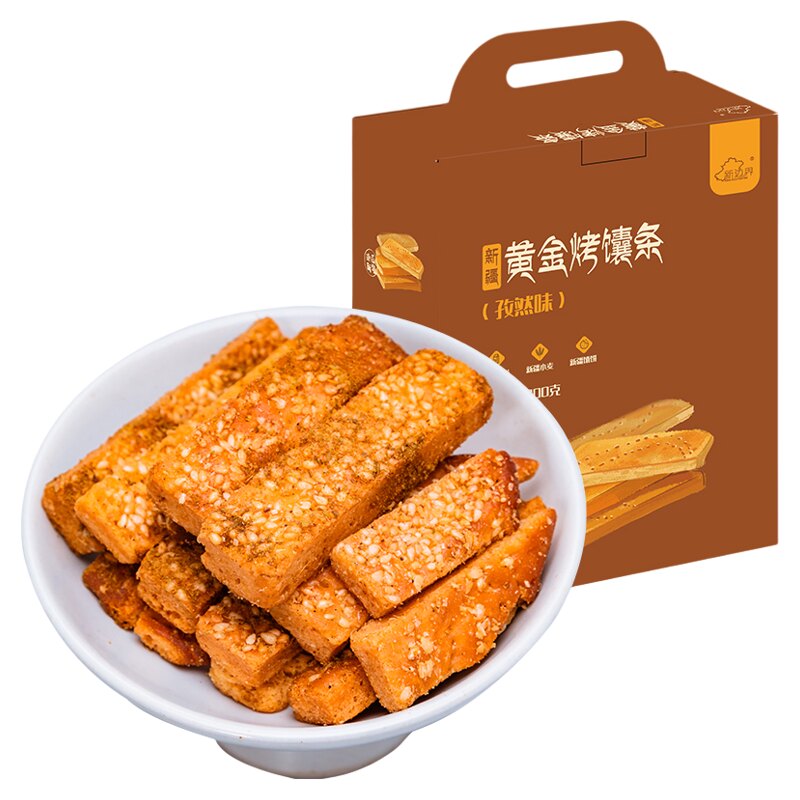 新疆特产香辣孜然烤馕饼手工点心