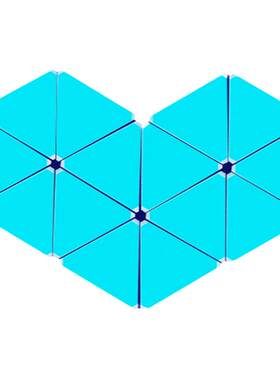 桌面美学桌搭好物奇光板量子灯