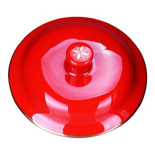 中国红色陶瓷诗词杯盖黄色瓷杯龙纹配杯盖釉中彩骨瓷茶杯盖包邮