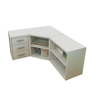 转角电视柜组合角柜卧室简约墙角柜三角形简易矮柜落地柜客厅边柜