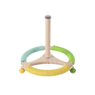 它适鹦鹉站架旋转盘解闷虎皮牡丹玄凤鸟磨牙啃咬自嗨笼内装饰玩具